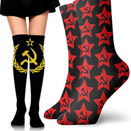 Calcetines y medias comunistas para comprar en SOYREPUBLICA.xyz