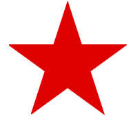 estrella roja comunista